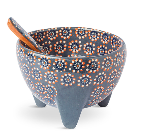 Molcajete grande con cuchara