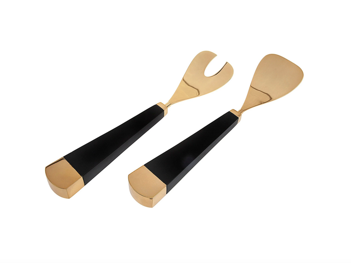 Nero D'oro Salad Servers, 2 piezas
