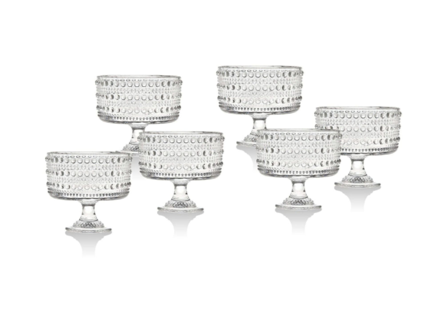 Lumina catadores 6pz de cristal