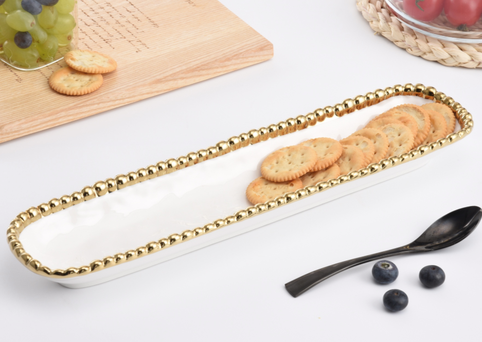 Bandeja de galletas salerno dorada
