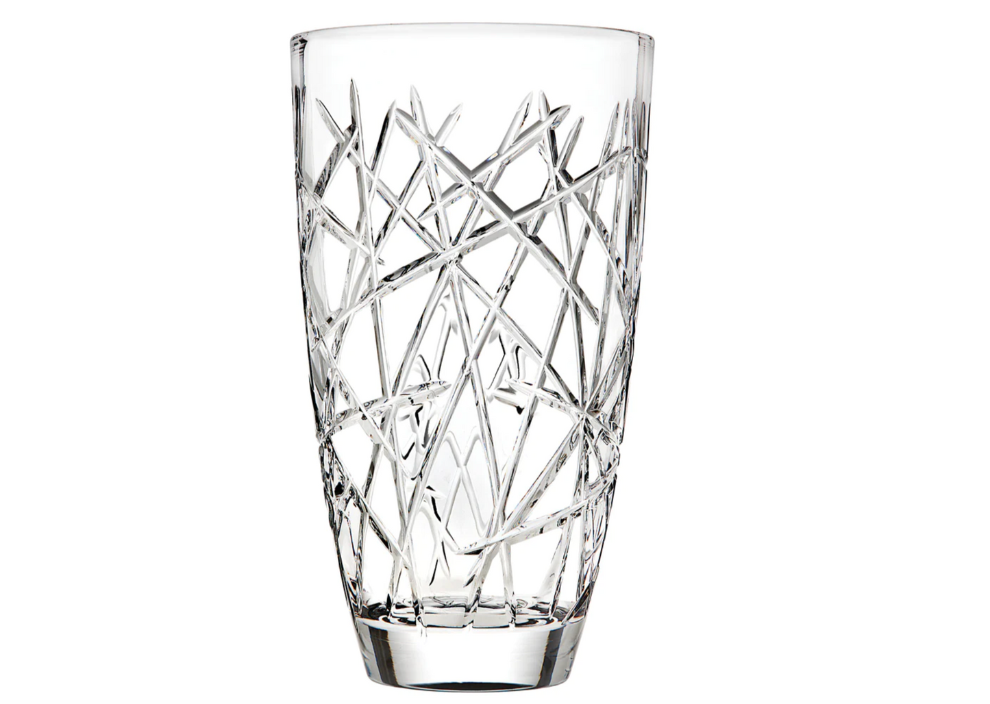 Graffiti Crystal Vase