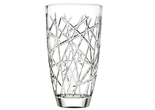 Graffiti Crystal Vase