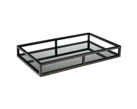 Charola de servir con espejo Aspen