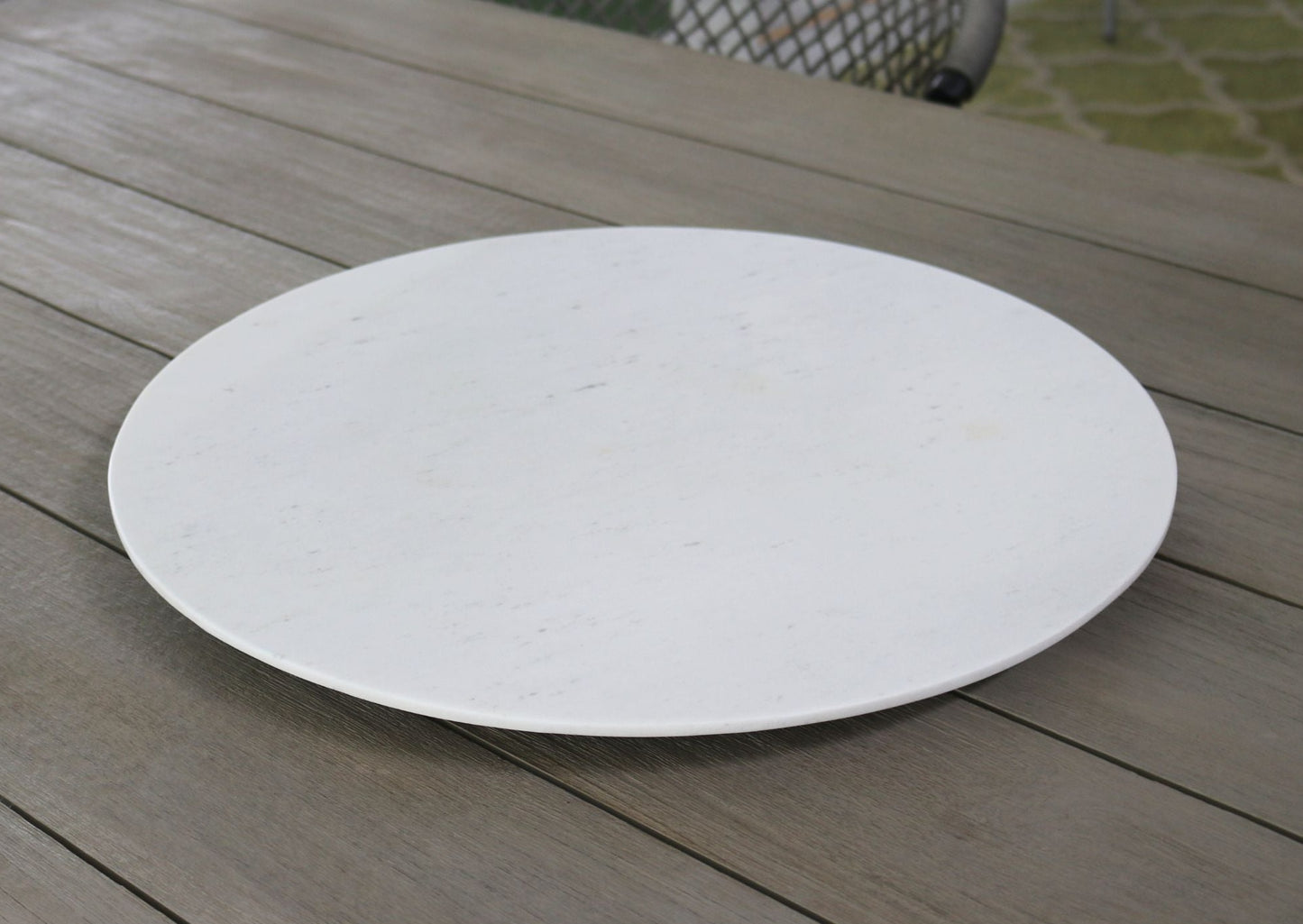 Lazy Susan mármol blanco 50 cms