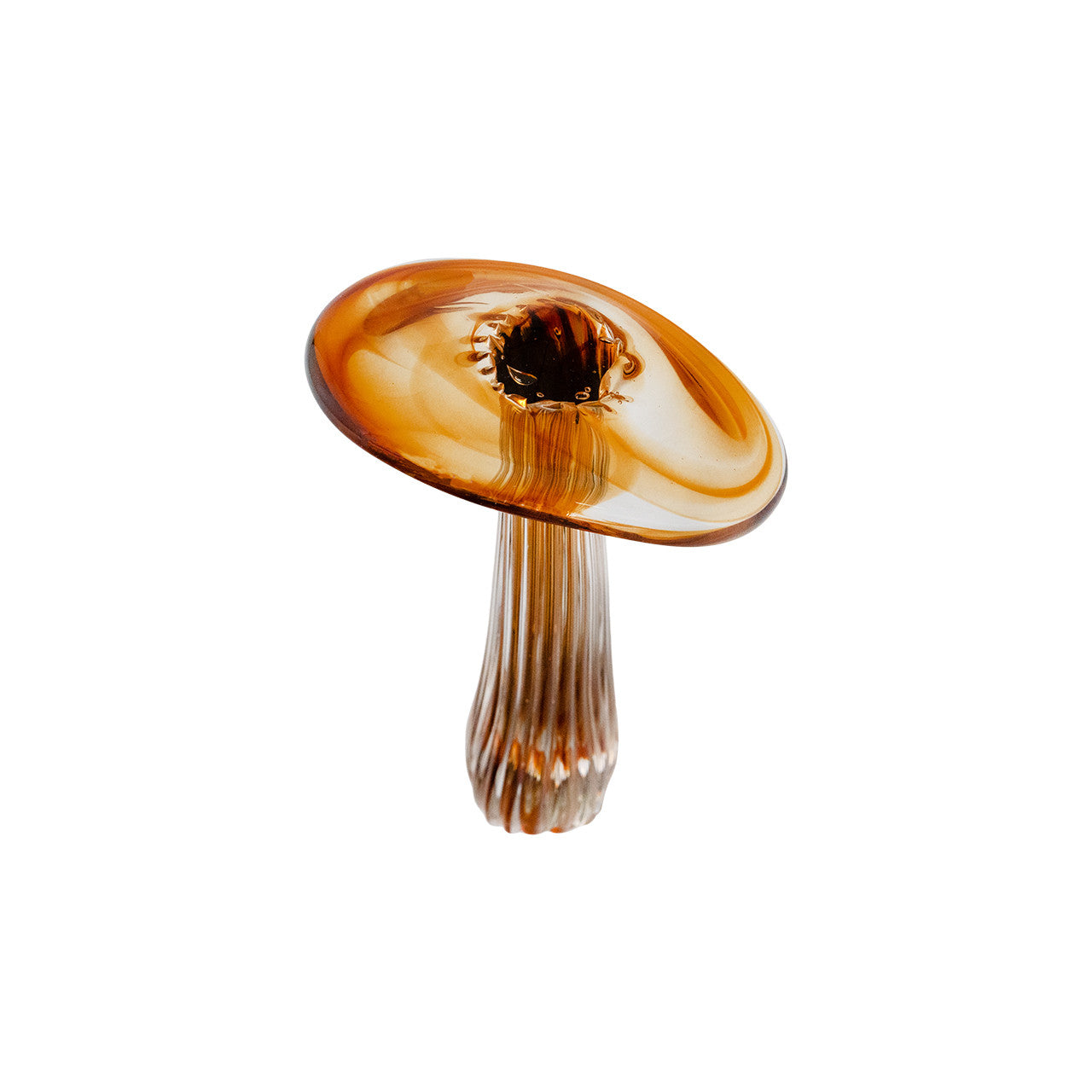 Mushroom Orange Sculpture